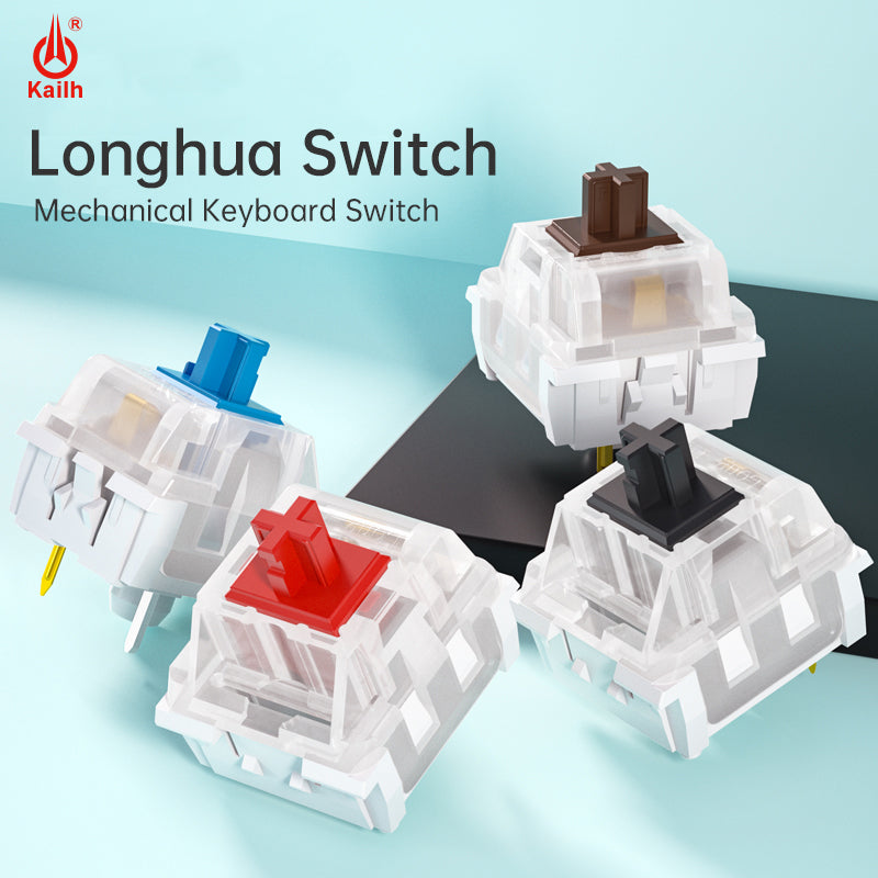 Kailh Mechanical Keyboard Switch Office 3Pins Switches Keyboard Accessories Clicky Linear Tactlie Switches
