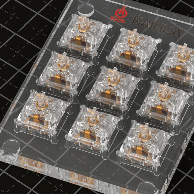 Kailh Clione Limacina MX Switch RGB Mechanical Keyboard Switch Linear Tactile PC Transparency