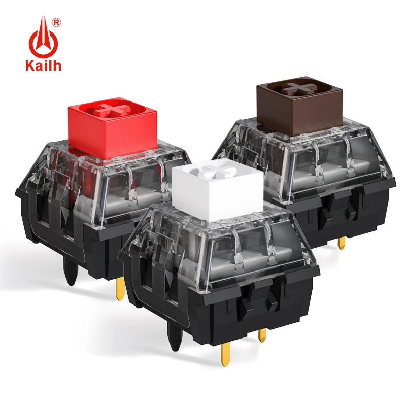 Kailh Box V2 Keyboard Switch 5Pins White Red Brown Switches for Custom DIY Mechanical Keyboard RGB Compatible Cherry MX Switches