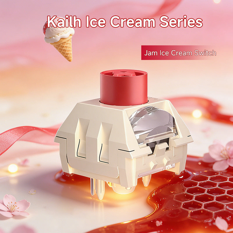 Kailh Ice Cream Series Fingertips flowing Silky smooth Jam Ice Cream Switch