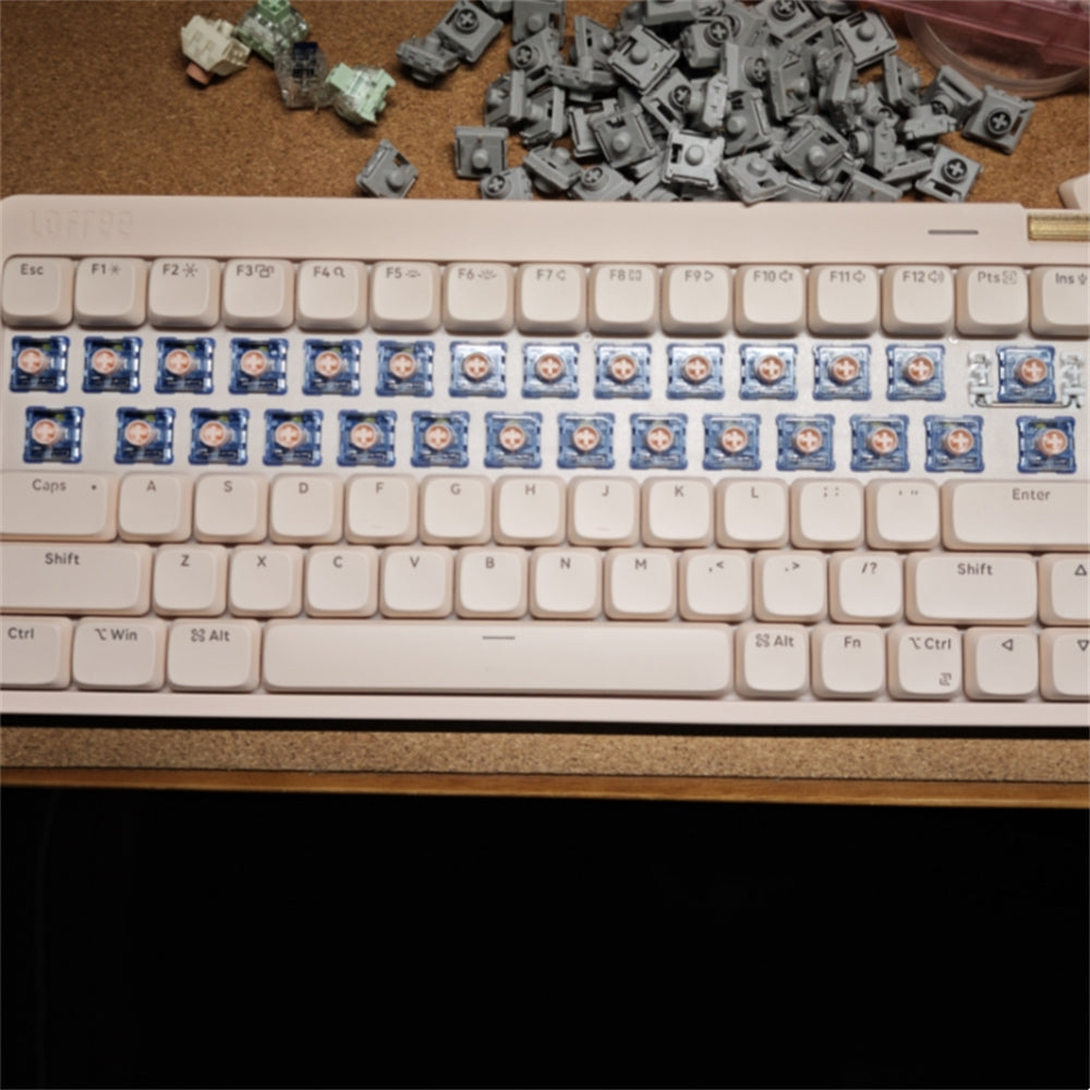 Kailh Deep Sea Silent Low Profile Keyboard Switch Mechanical Keyboard Switch for Deep Sea Island Pink MINI 1353Hitbox Linear