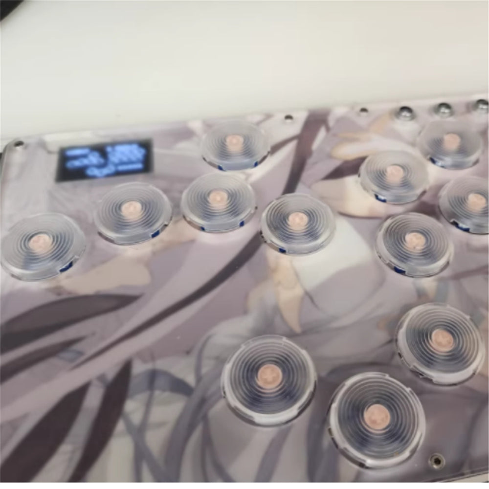 Kailh Deep Sea Silent Low Profile Keyboard Switch Mechanical Keyboard Switch for Deep Sea Island Pink MINI 1353Hitbox Linear