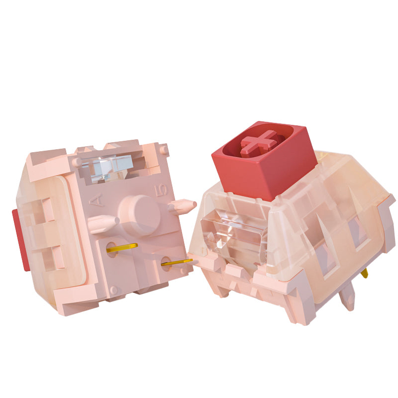 Kailh Pudding Keyboard Switch Mechanical Keyboard Light Guide Box Switch Linear Smooth
