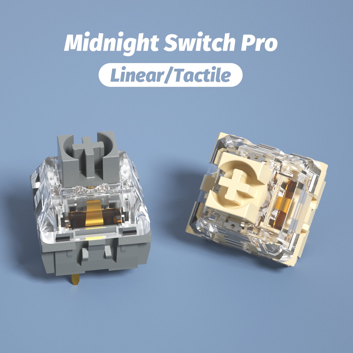 Kailh Midnight Switch Pro 5pins MX Switch Silent Mechanical keyboard Switch Linear Tactile