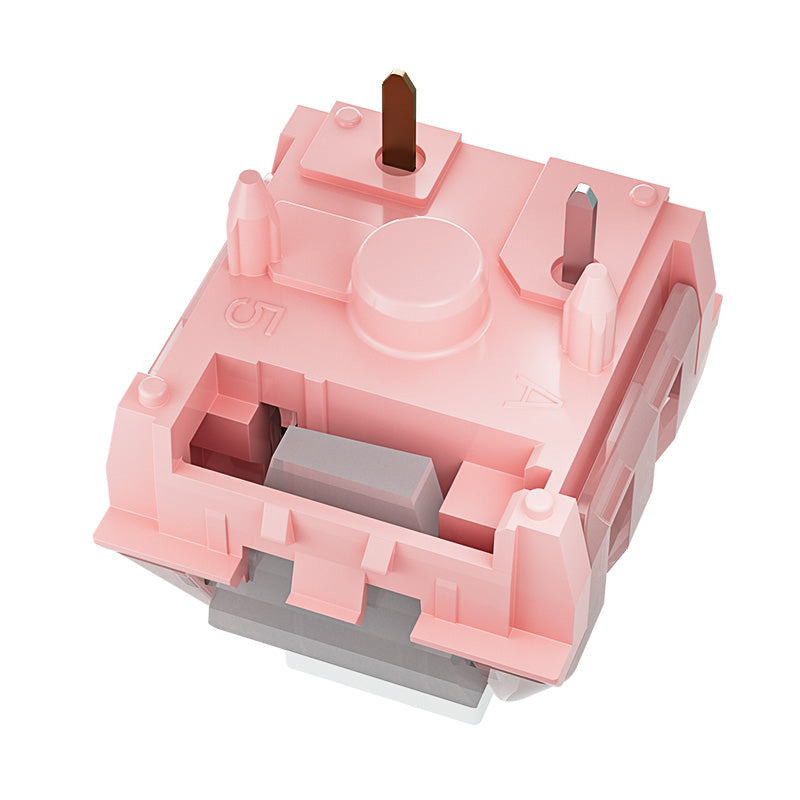 Kailh Lotus Switch – 42gf Light Tactile, POM Stem, IP54 Dustproof, Hot-Swappable Mechanical Keyboard Switch