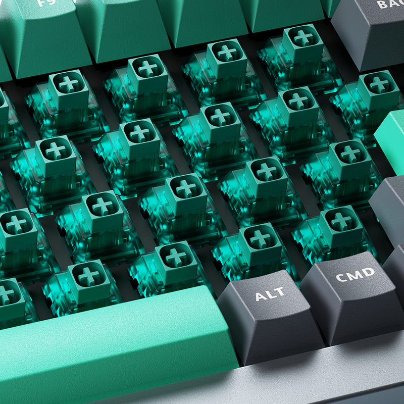 Kailh Box Midnight Jade Keyboard Switch Clicky Customized Hot Swap Heavy Handfeel Switches