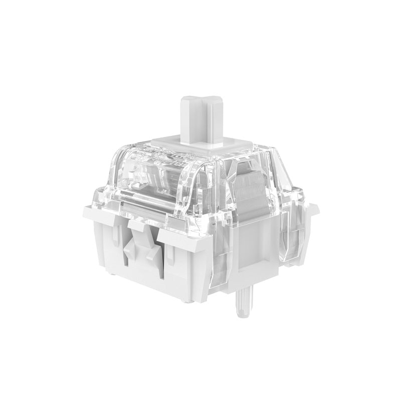 KAILH White Horse Magnetic Switch – Hall Effect Linear 35gf, 0.01mm RT Precision, Customizable Pre-Travel, 100M Life, Factory Lubed, Standard 5‑Pin MX Footprint for Hot-Swap Keyboards