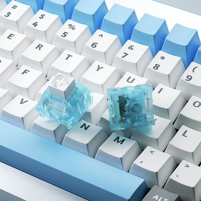 Kailh Box Arctic Fox Keyboard Switch Mechanical Keyboard Clicky Switch Compatible Cherry MX RGB DIY Switches