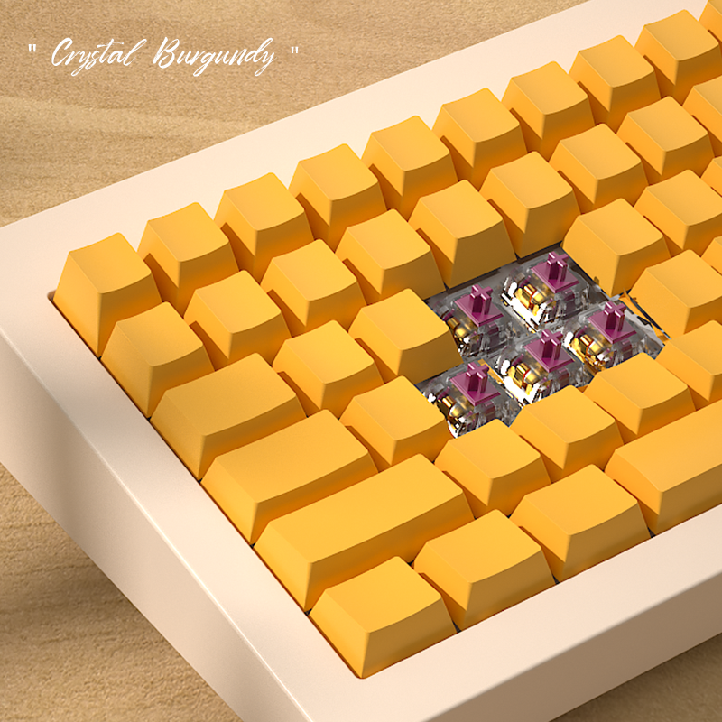 Kailh Crystal Burgundy Pro Linear Switch for Mechanical Keyboards MX Switch DIY
