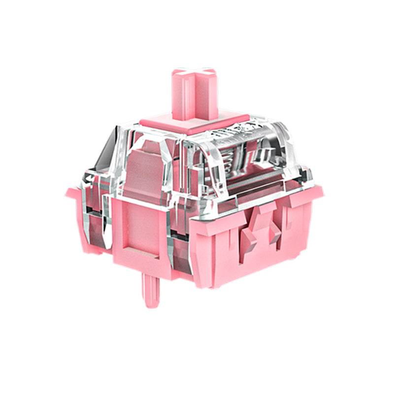 Kailh Lychee Magnetic Switch PC Transparent Upper Housing Corss Stem Smooth RT0.01 HE Keyboard Switch