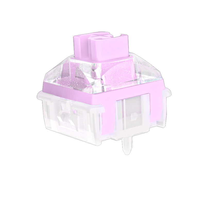Kailh New Product - Aurora Series Magnetic Switch | Dual Light-Guiding Pillars | HIFI Smooth Magnetic Gaming Switch | Three-Color Aurora Magnetic Switch with Flowing Soft Light