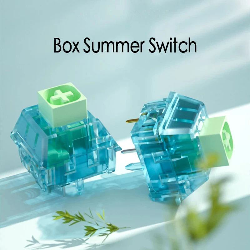 Kailh Box Summer Clicky Switch 5 broches 80 millions de fois longue durée de vie pour clavier mécanique