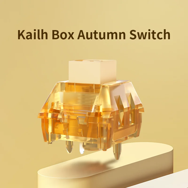 Kailh Box Autumn Switch IP54 Waterproof and Dustproof Clicky Feel Double Spring Keyboard Switch