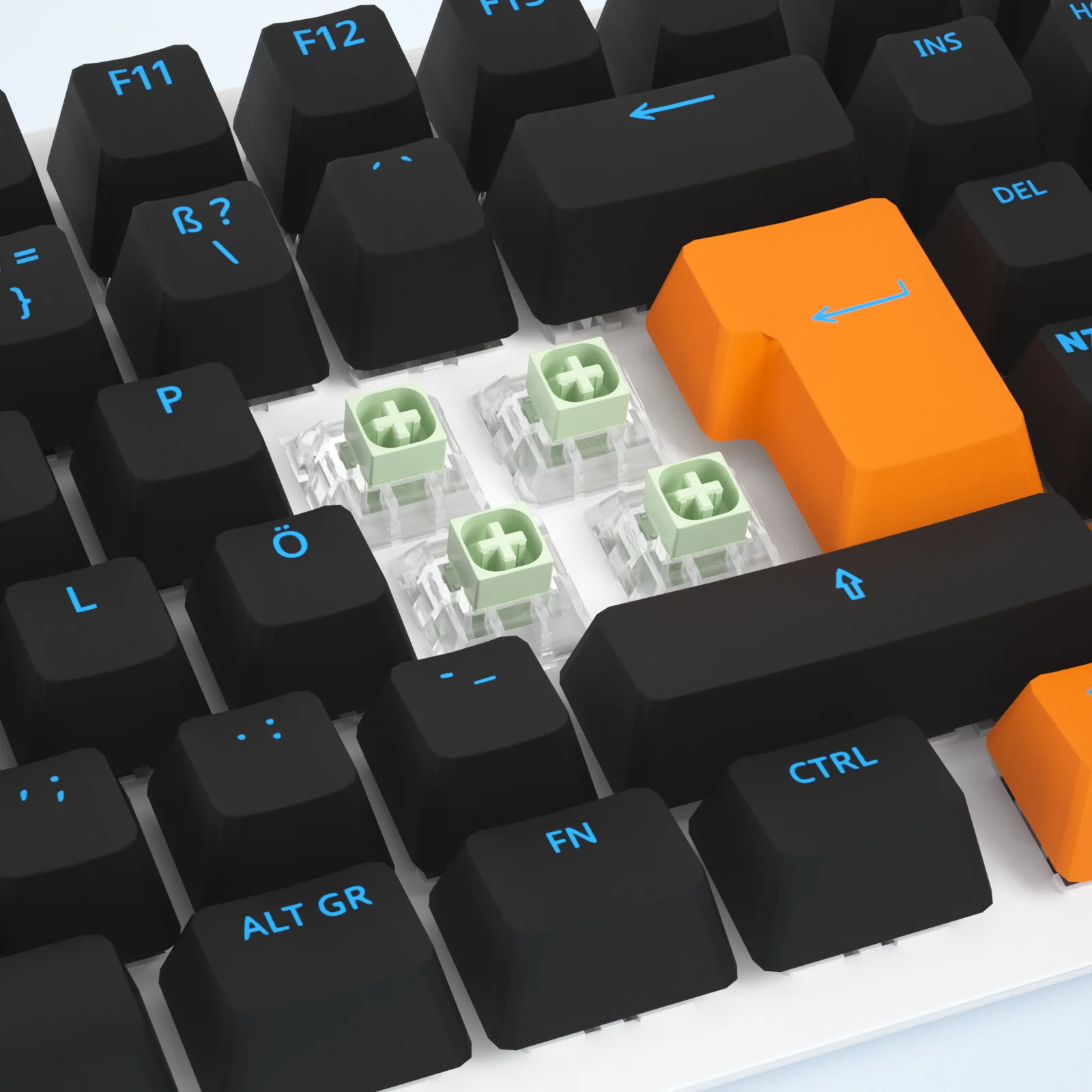 Kailh Box – interrupteur clavier Jade bleu marine, 3 broches, étanche IP56, Compatible avec les commutateurs Cherry MX Clicky 