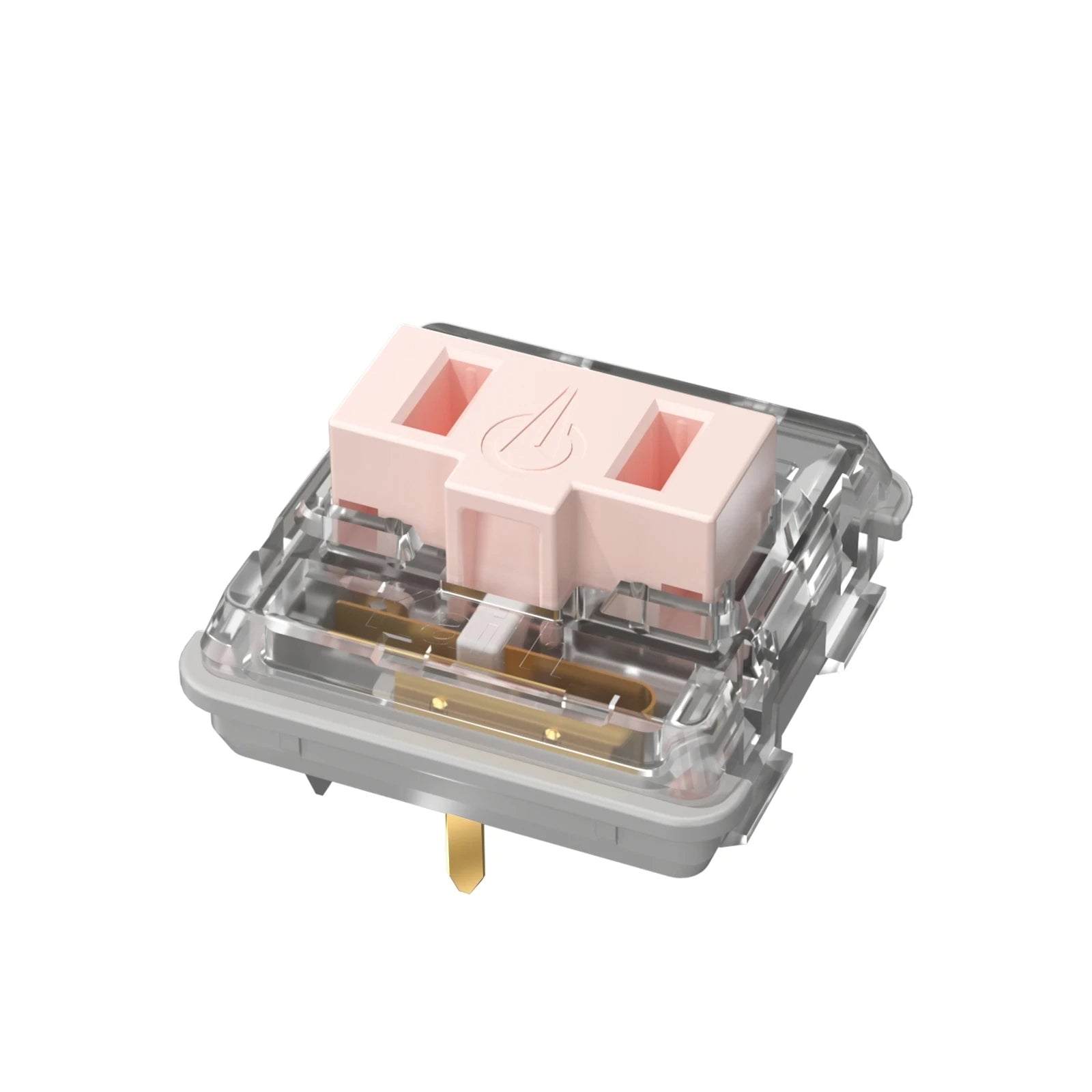 Kailh Low Profile Choc Switch Transparent Rose 25g DIY Linéaire Pour Clavier Low Profile 