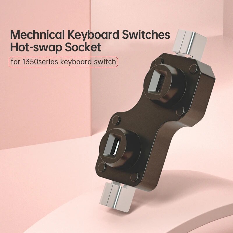 Kailh Mechnical Keyboard Switches Hot-swap PCB Socket DIY for 1350 Choc Low Profile Keyboard Switches