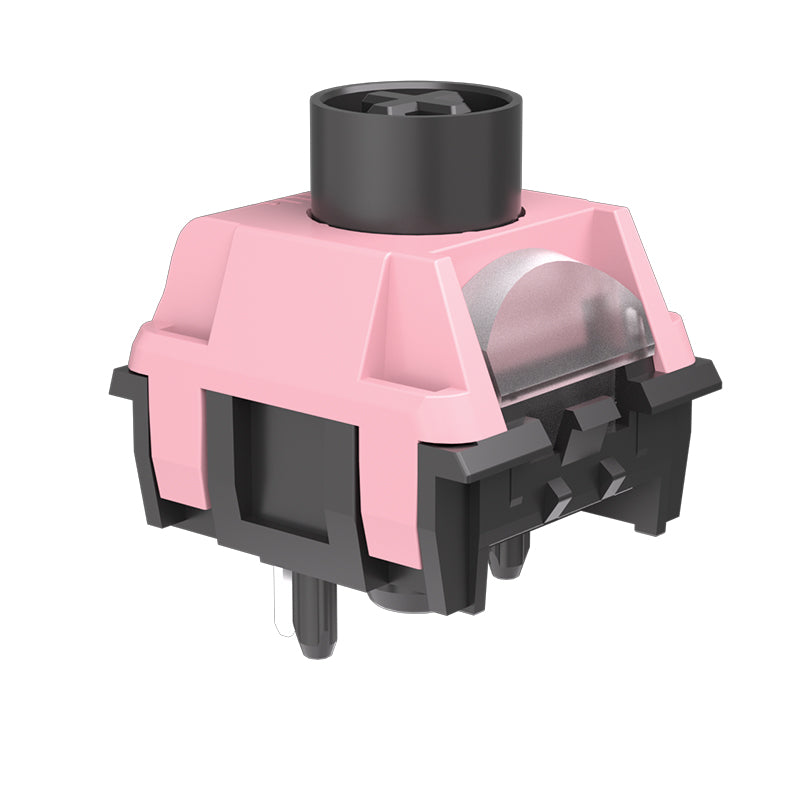Kailh MIX-5 Pink Switch Linear Switch Hi-Fi Clack Sound BOX Structure Dustproof for Gaming and Typing