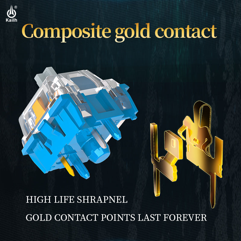 Kailh mechanical keyboard switches, MX Razer Red switches, linear switches, silver-like switches, HiFi fast-acting switches.