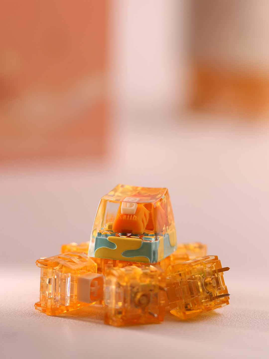 Kailh ZOMOPLUS Keycap la série limitée de connaissances des quatre saisons printemps été automne hiver Keycap 