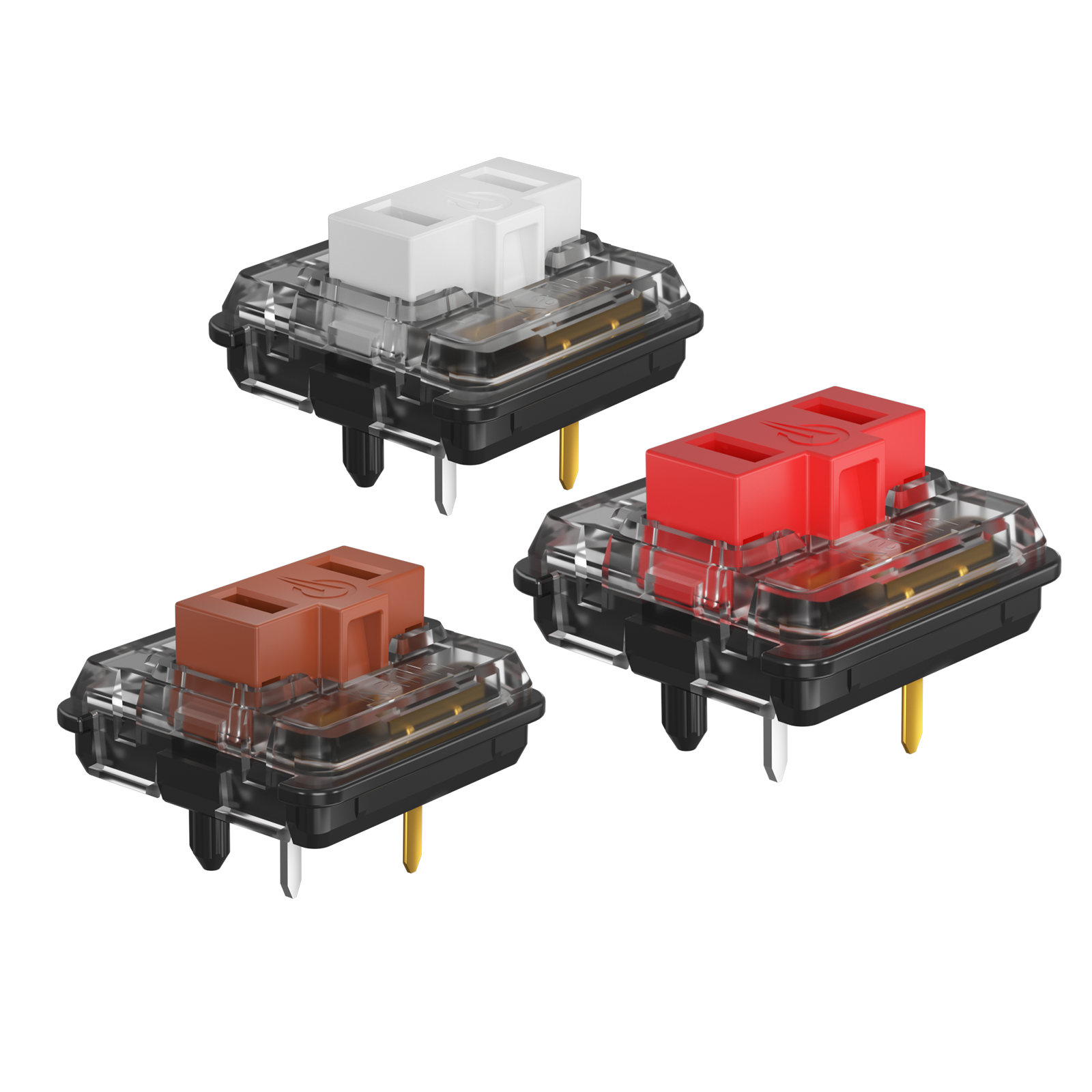 Kailh Low Profile Mechanical Keyboard Switch Brown Red White Switch For DIY Gaming Keyboard MX Switches