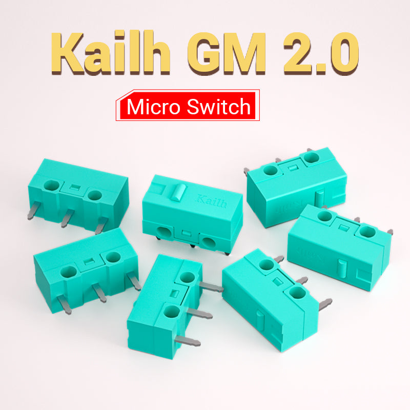 Kailh GM2.0 Blue Micro Switch 20M Cycling Life Gaming Mouse Micro Switch Computer Mouse Left Right Micro Swicth Button
