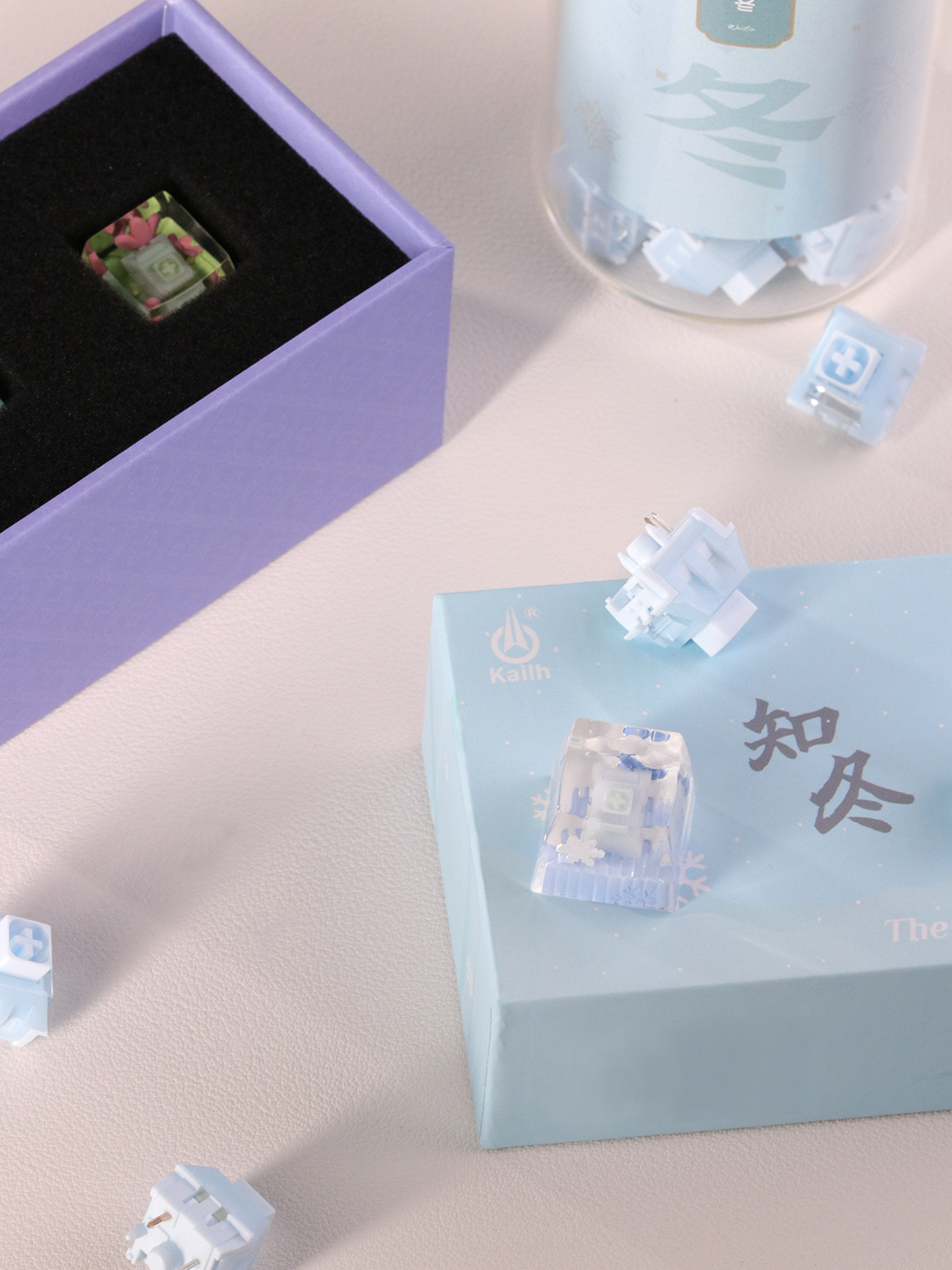 Kailh ZOMOPLUS Keycap The Limited Knowledge Series of Four Seasons Spring Summer Autumn Winter Keycap