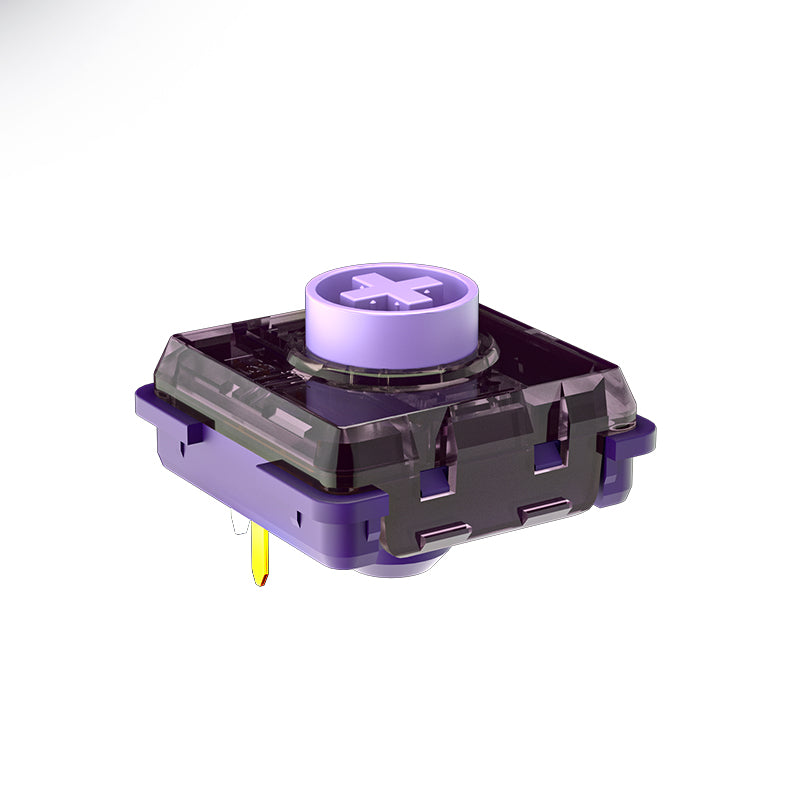 Kailh Purple Iris Linear Fast Actuation Silent Switches Raptor Series Compatible with HITBOX Low Profile Keyboards