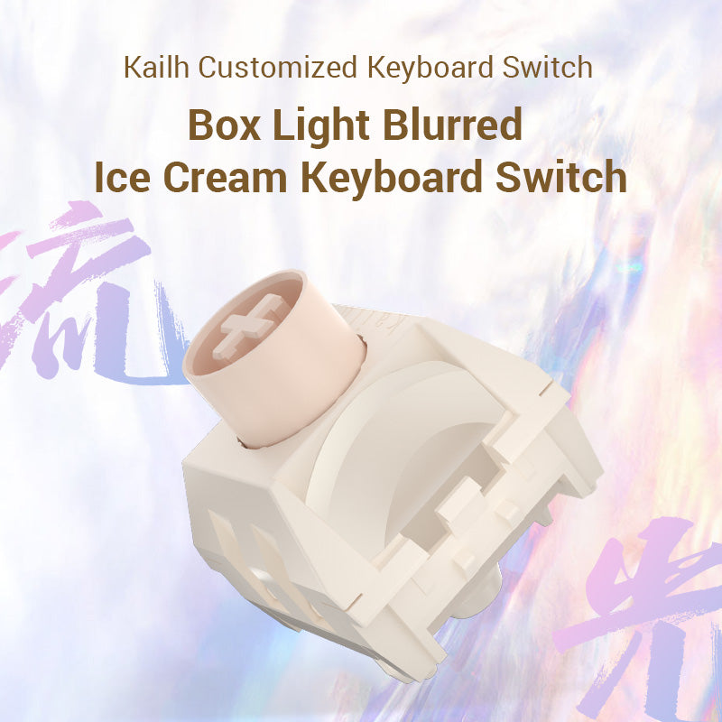 kailh box light blurred ice cream keyboard switch