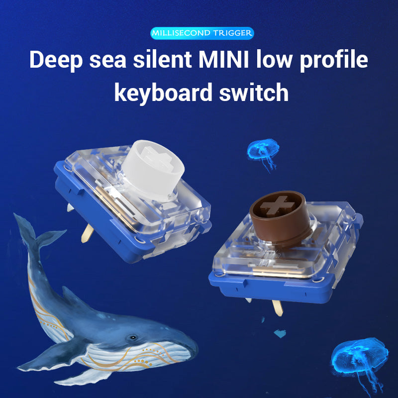 kailh deep sea silent min low profile keyboard switch