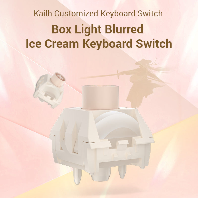 kailh box light blurred ice cream keyboard switch