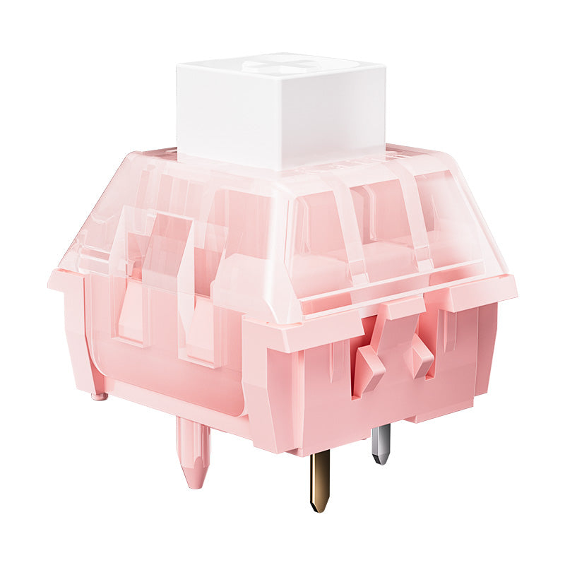 Kailh Lotus Switch – 42gf Light Tactile, POM Stem, IP54 Dustproof, Hot-Swappable Mechanical Keyboard Switch