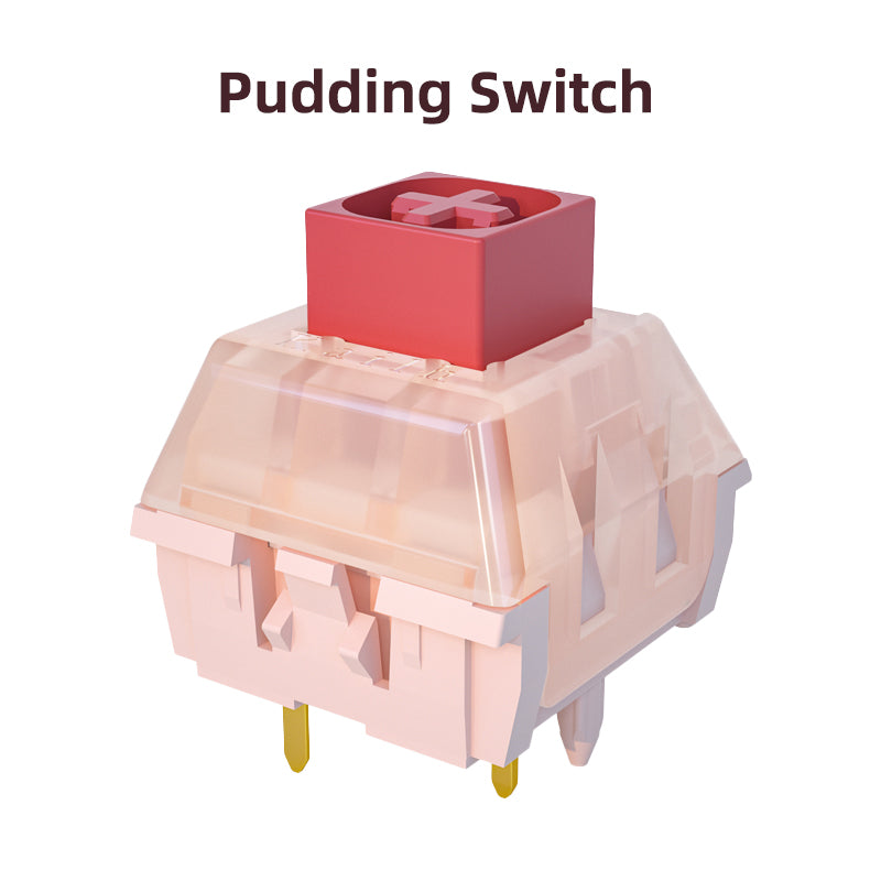 Kailh Pudding Keyboard Switch Mechanical Keyboard Light Guide Box Switch Linear Smooth