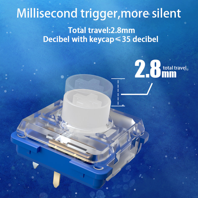 kailh deep sea silent min low profile keyboard switch