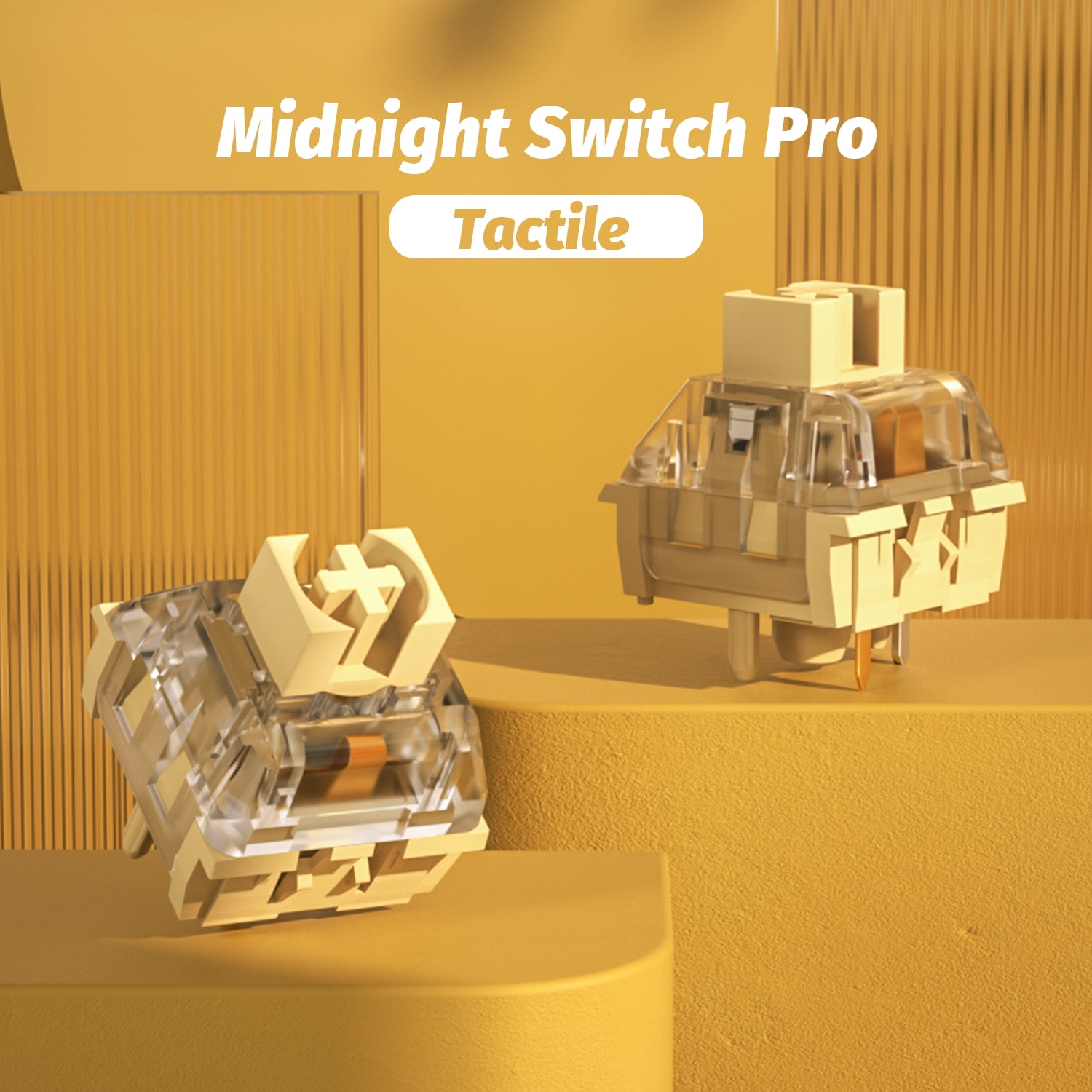 Kailh Midnight Switch Pro 5pins MX Switch Silent Mechanical keyboard Switch Linear Tactile