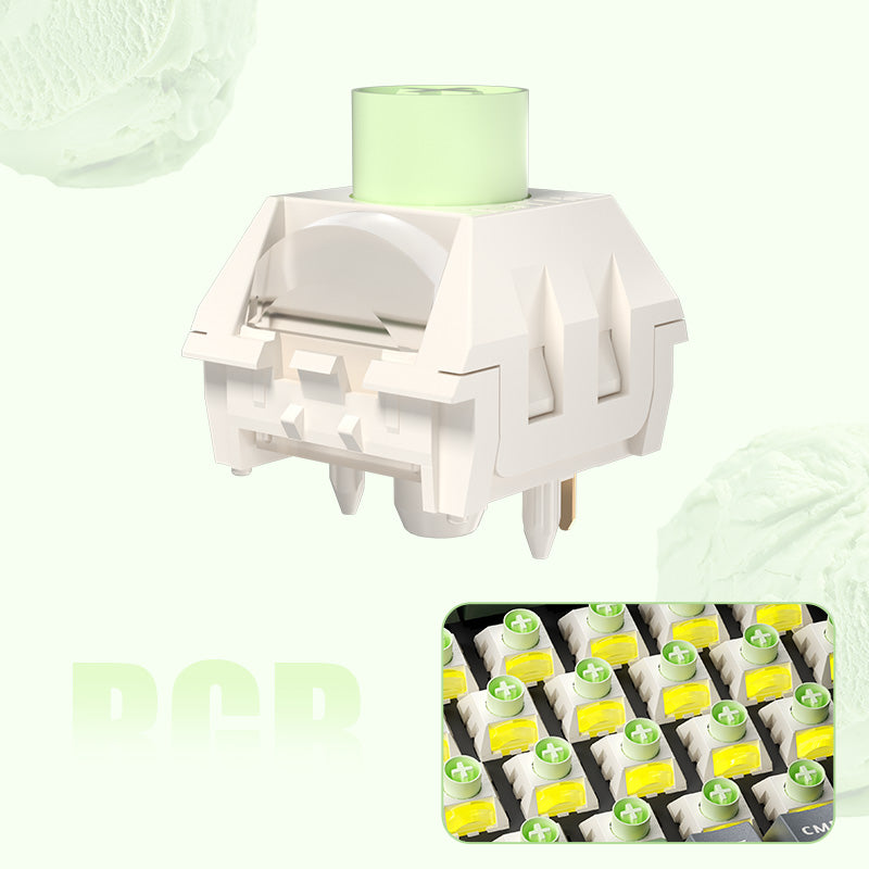 kailh vanilla ice cream switch all pom linear switch