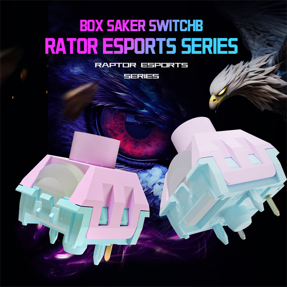 Box Saker Mechanical Keyboard Switch Ultra Short Bottom Travel Quick Trigger E-Sports Raptor HITBOX HiFi Keyboard