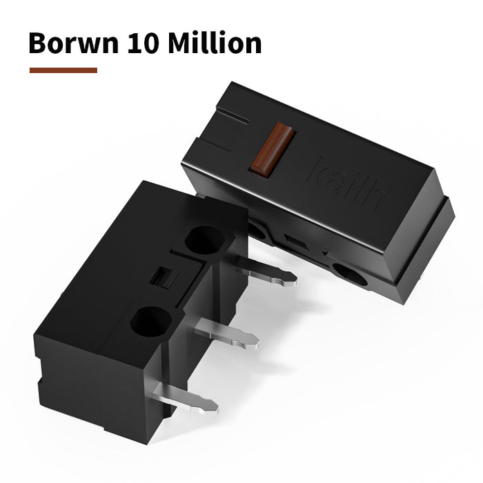 Kailh Mini Micro Switch 3pins Mini Switch 10-30 Million Times for Choo