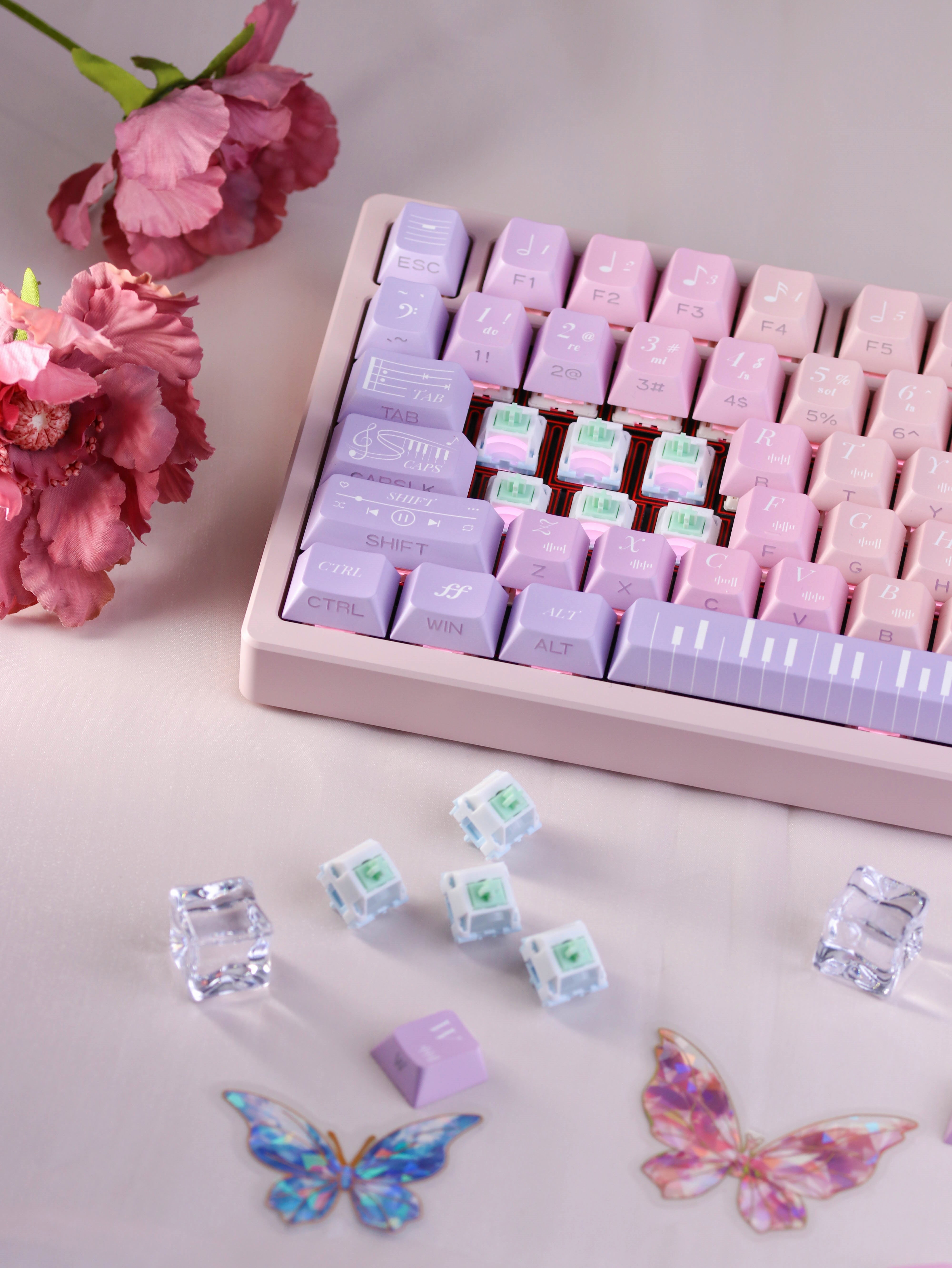 Kailh Cloud Soar switch The Skies Linear Keyboard Switch Hot Swap Smooth and Silent Sound Customized MX Keyboard Switch