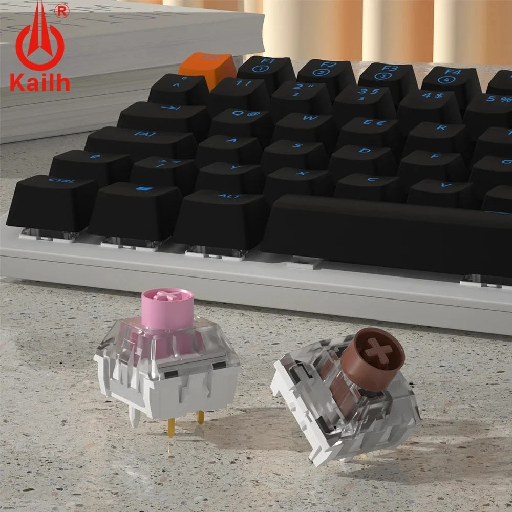 Kailh Box Silent Pink Brown Switch Mechanical Keyboard Switch Waterproof And Dustproof Tactile Linear