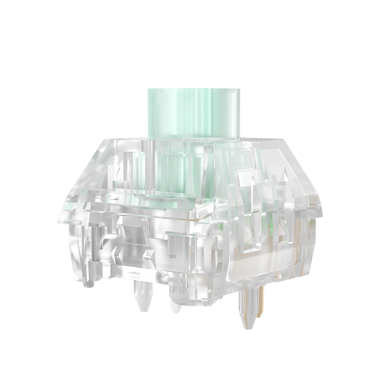 Kailh Box Jellyfish PRO Mechanical Keyboard Switch Full Transparent RGB Mechanical Bixia Glaze Mengling Linear Tactile