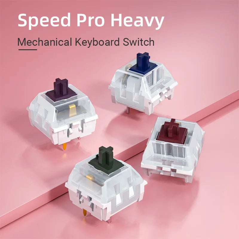 Kailh Speed Pro Heavy Mechanical Keyboard Switch Custom Cherry RGB SMD Gaming Compatible With MX Switch